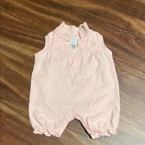 Ralph Lauren Light Pink Baby Garment